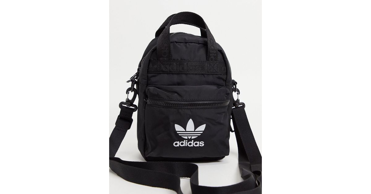 adidas Originals Micro Backpack in Black Lyst