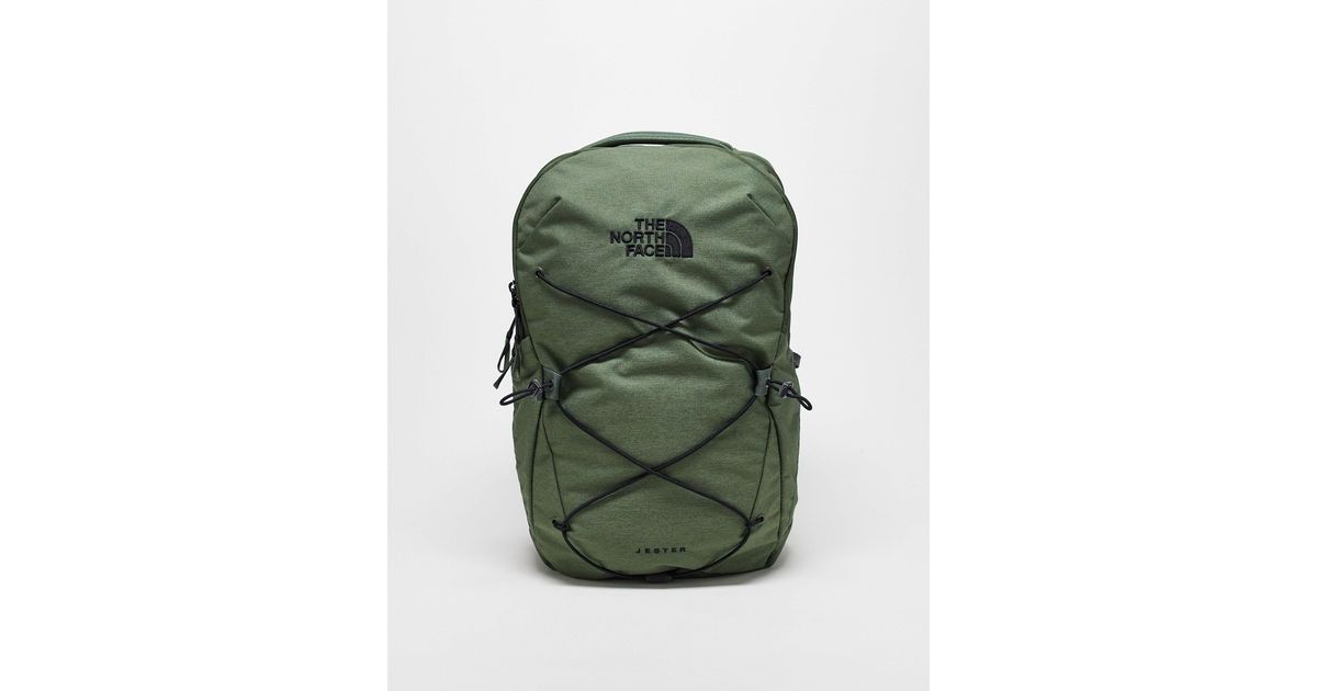 The North Face Fleece Jester 27l Backpack in Green for Men Lyst Canada