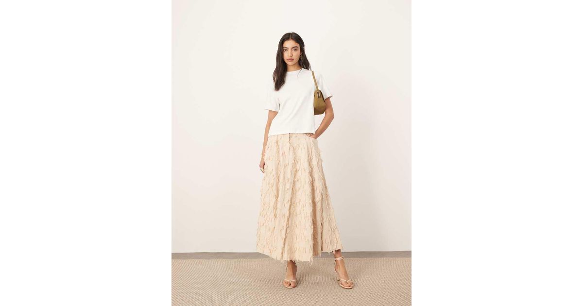 Natural Form Midi Skirt