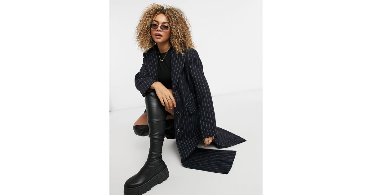 Weekday Laya Oversized Tailored Coat in 