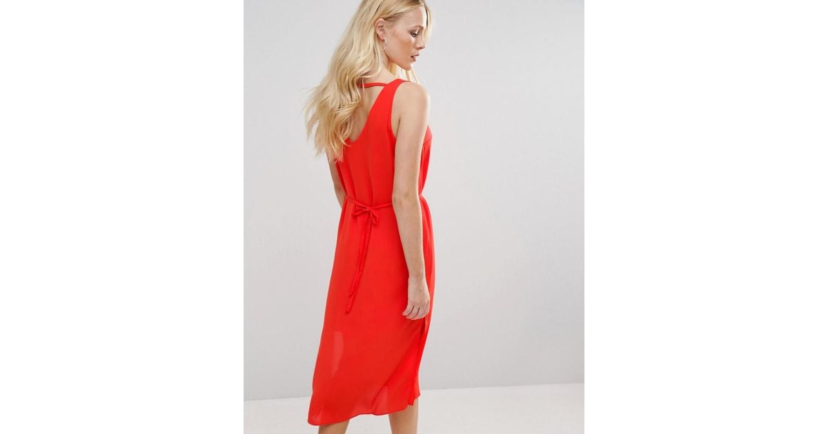 oasis bloom print column dress