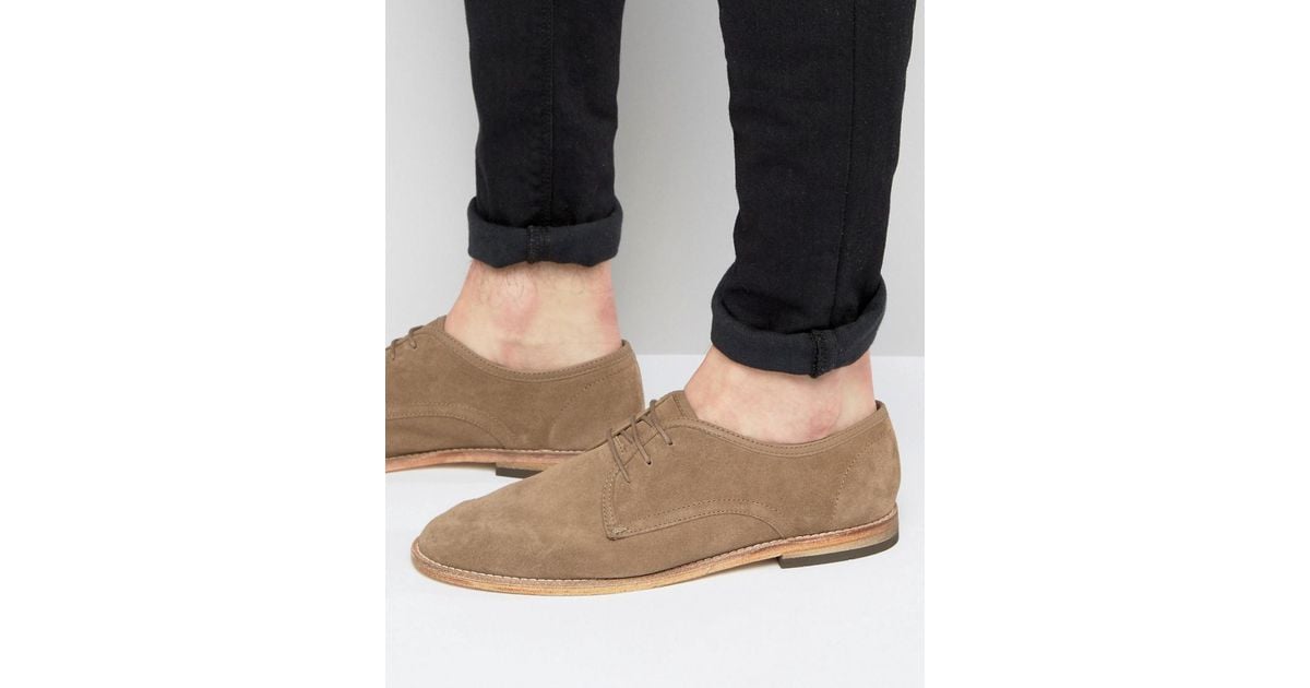 H by Hudson Mens Hayane Suede Oxford H by Hudson Mens Hayane Suede Oxford