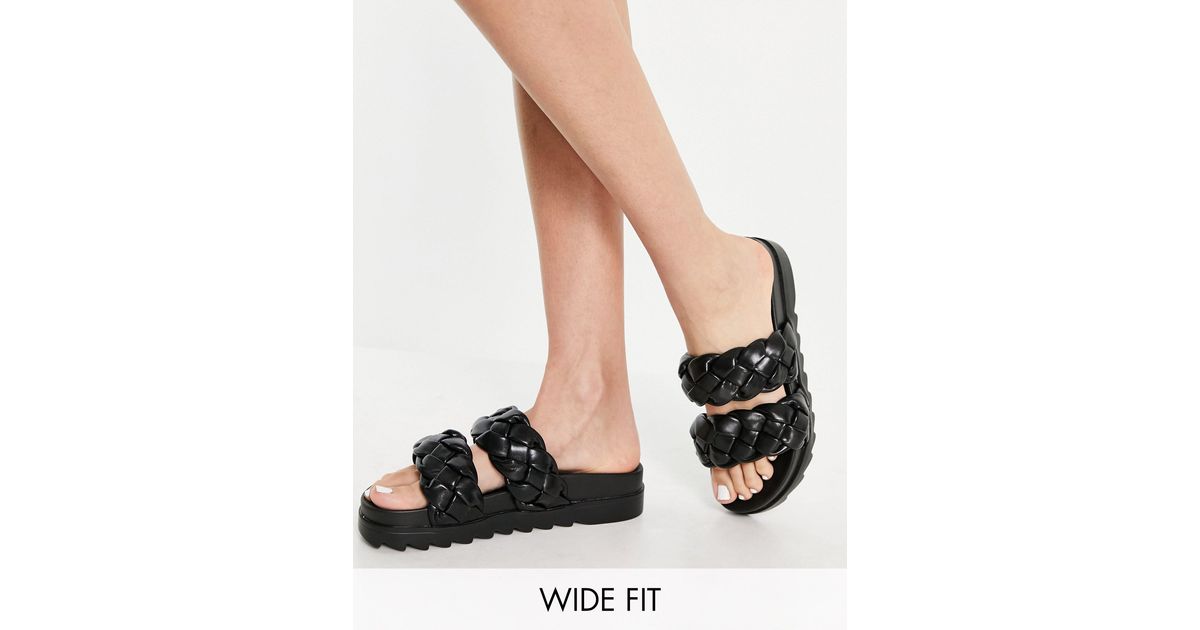 raid sandra braided sandals