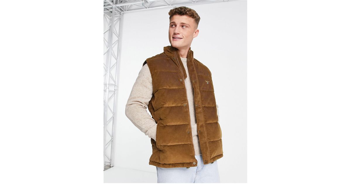 Gilet Sans Manches Homme En Velours Côtelé Style Britannique Vintage