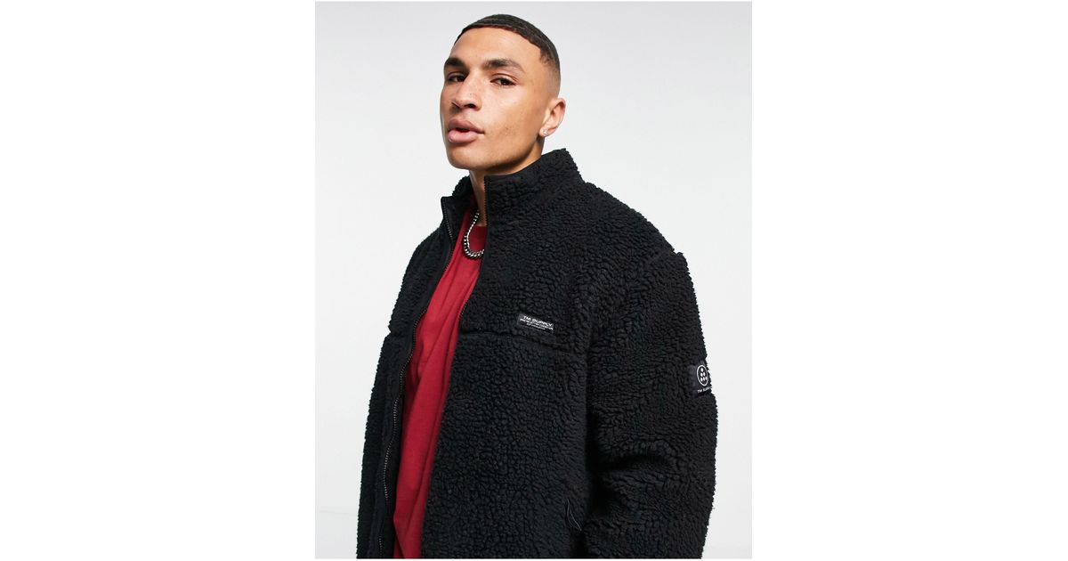 topman fleece jacket