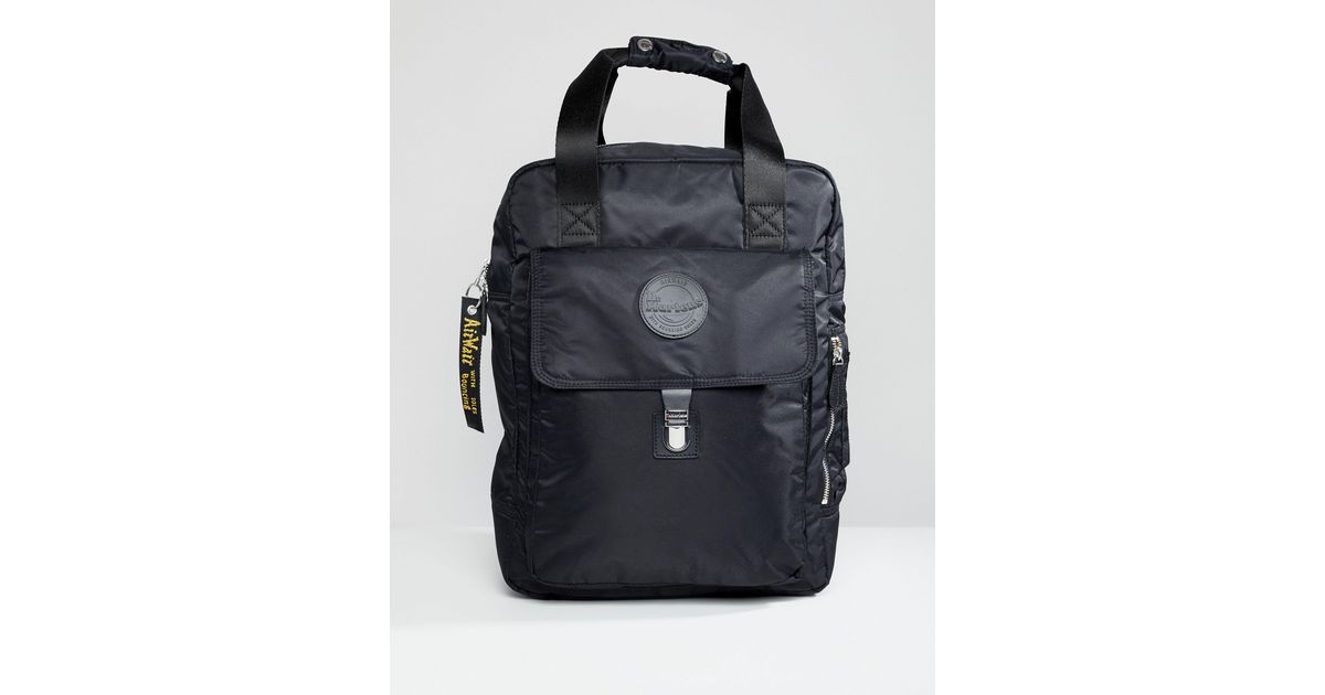 Large nylon backpack dr martens sale