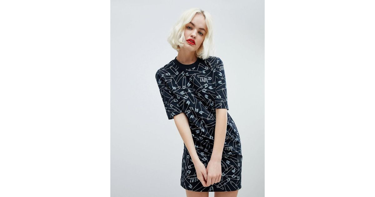 moschino safety pin dress