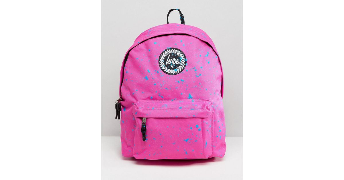 hype pink backpack
