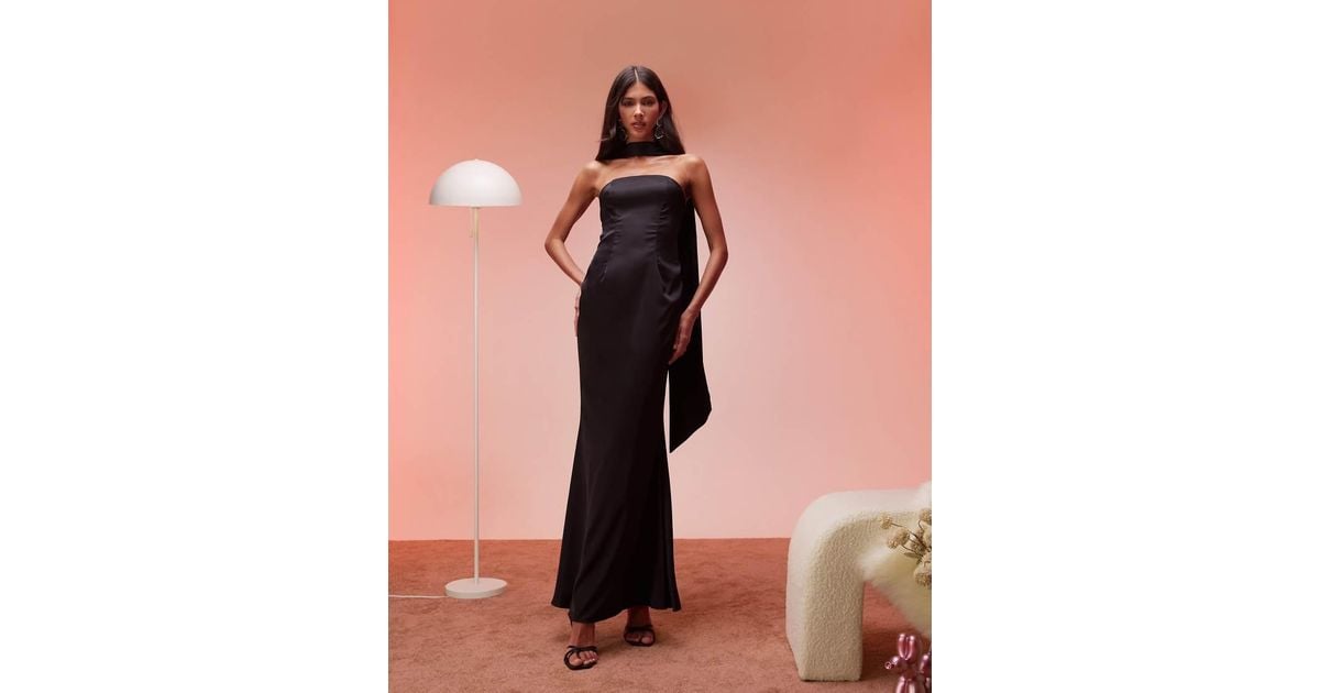 Elegant Leather Dress Norma Kamali Metallic Off-Shoulder Maxi Dress Chocolate Editorialist Elegant Leather Dress Norma Kamali Metallic Off-Shoulder Maxi Dress Chocolate Editorialist