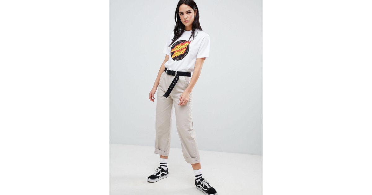 Santa Cruz Denim Wide Leg Skate Chino 