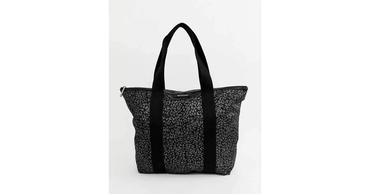 whistles leopard bag