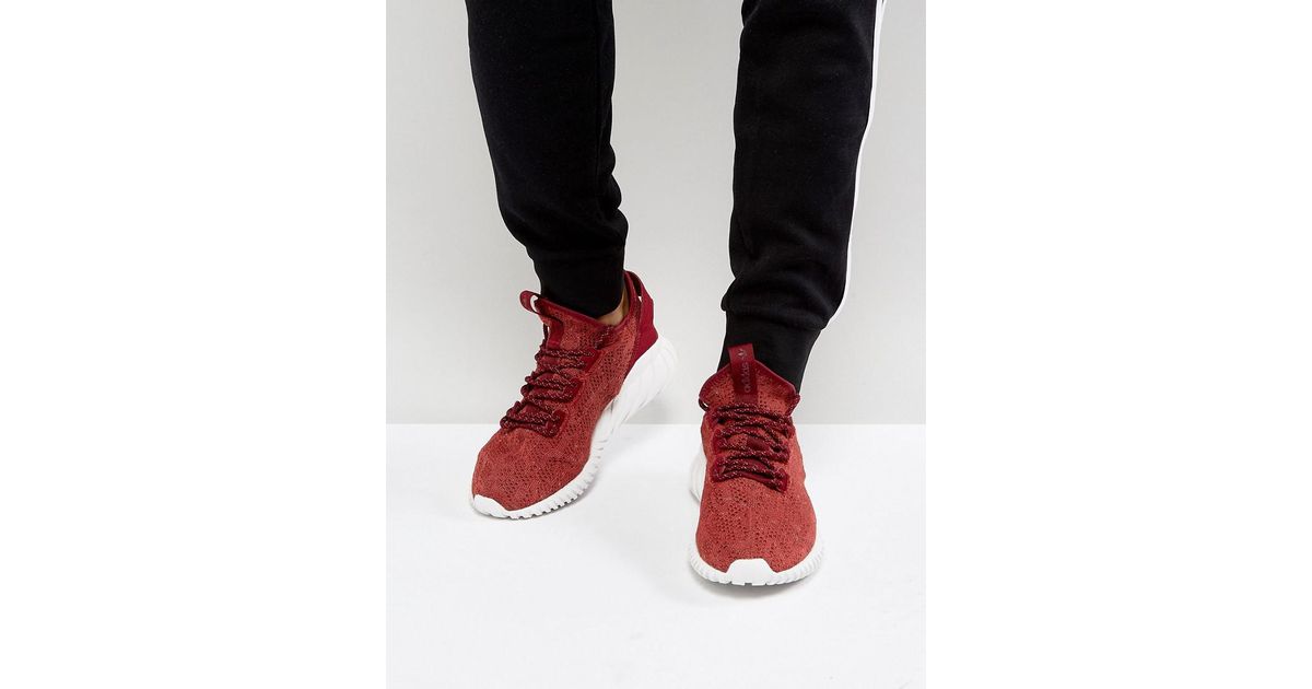 adidas tubular doom sock red