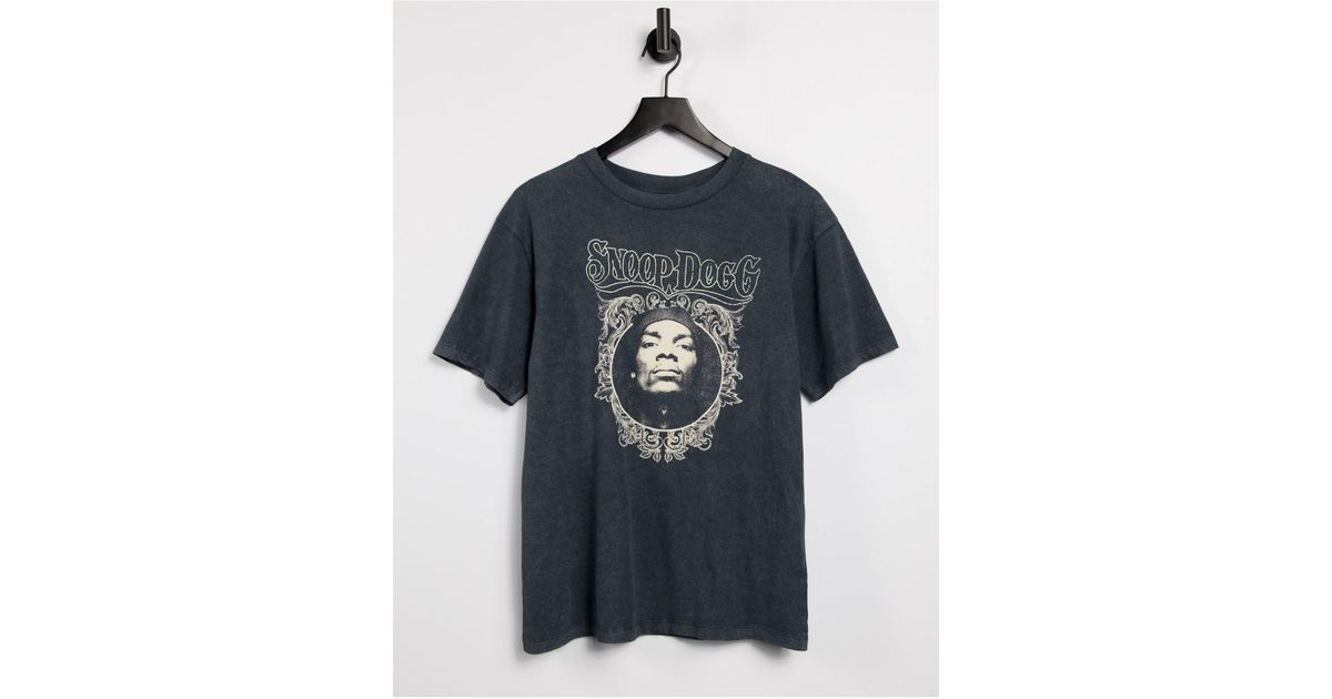 TOPSHOP Snoop dogg T-shirt in Black 