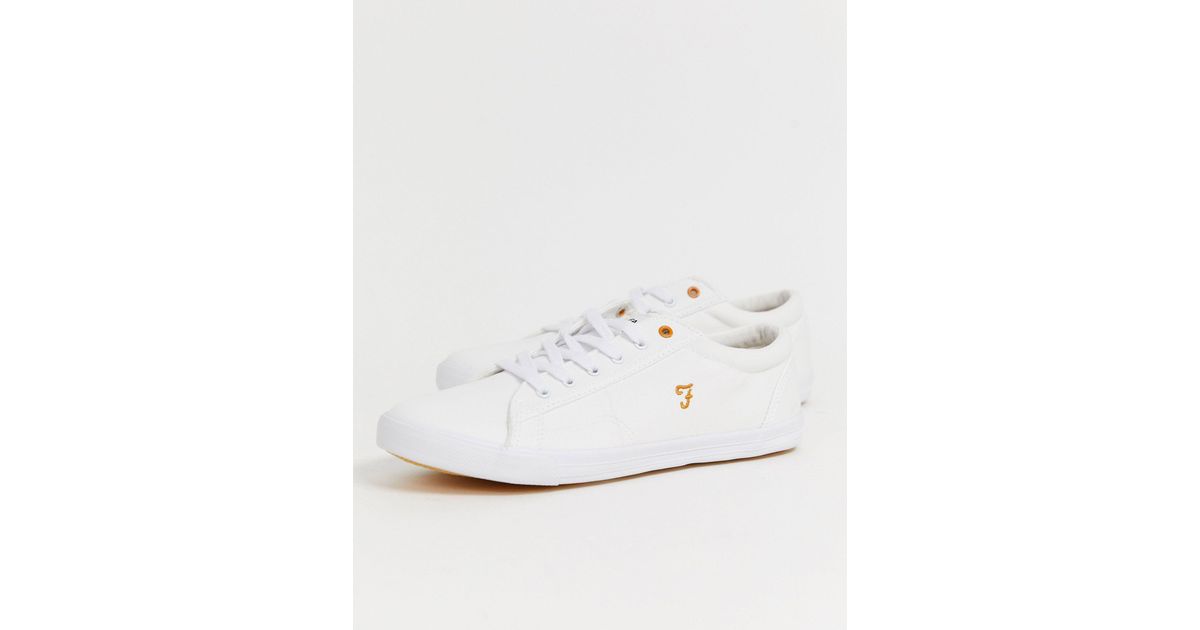 farah canvas plimsolls