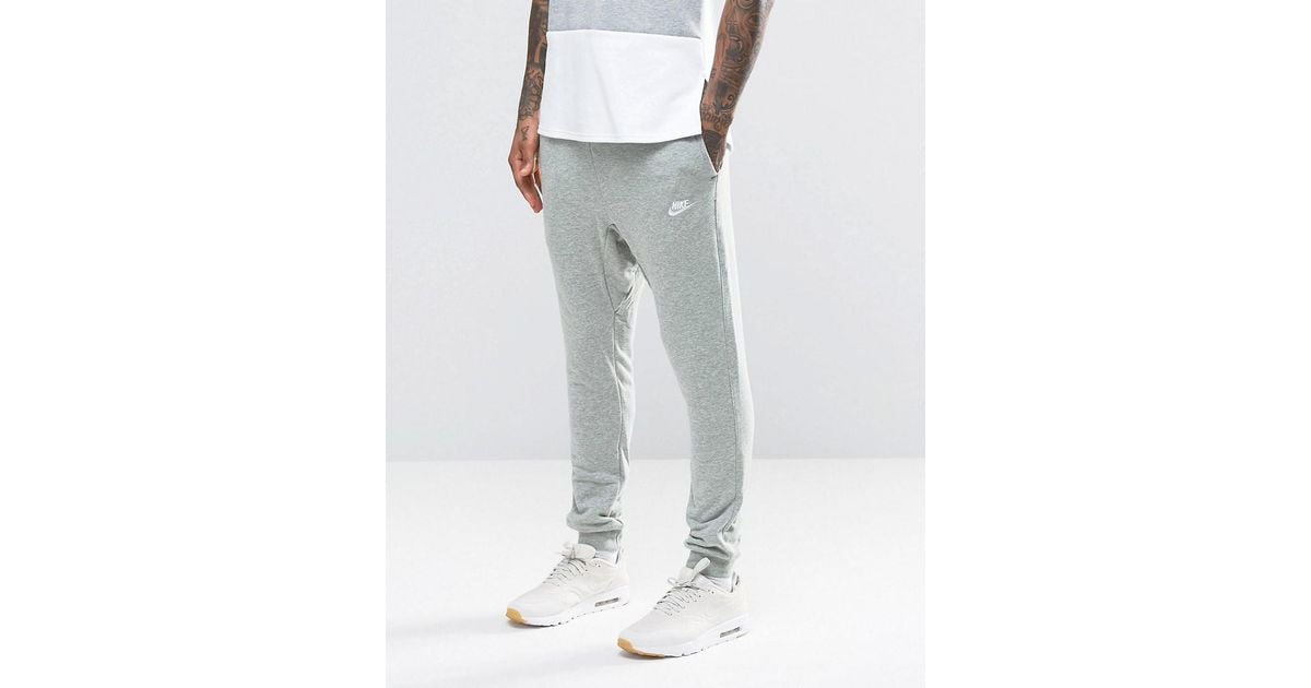 nike grey skinny joggers