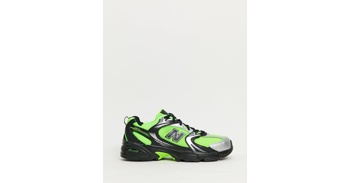 New Balance 530 Green Trainers for Men | Lyst