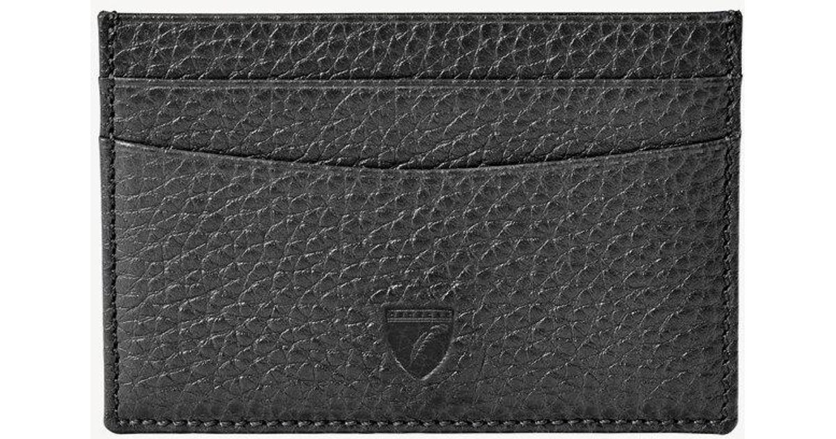 Aspinal of London Italian Full Grain Leather Slim Credit Card Holder in