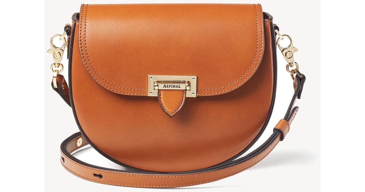 Aspinal of London Leather Portobello Bag in Brown Lyst UK