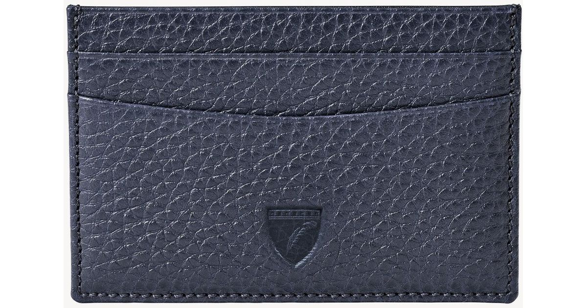 Aspinal of London Italian Full Grain Leather Slim Credit Card Holder in