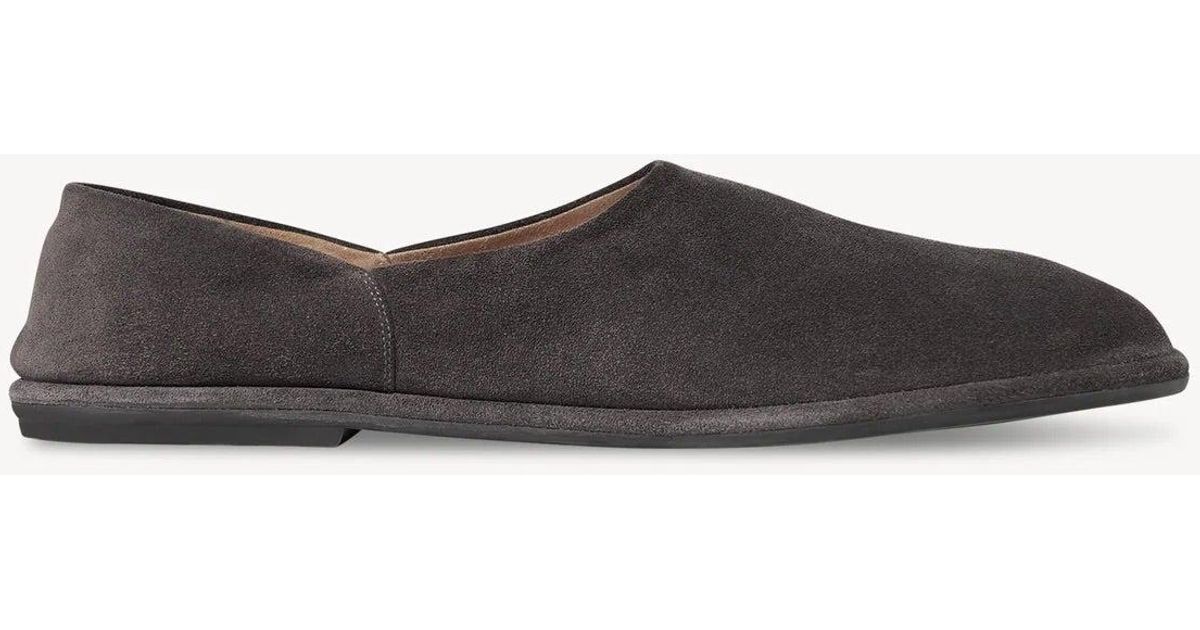 The Row Men Canal Slip On Shoes in White for Men Lyst