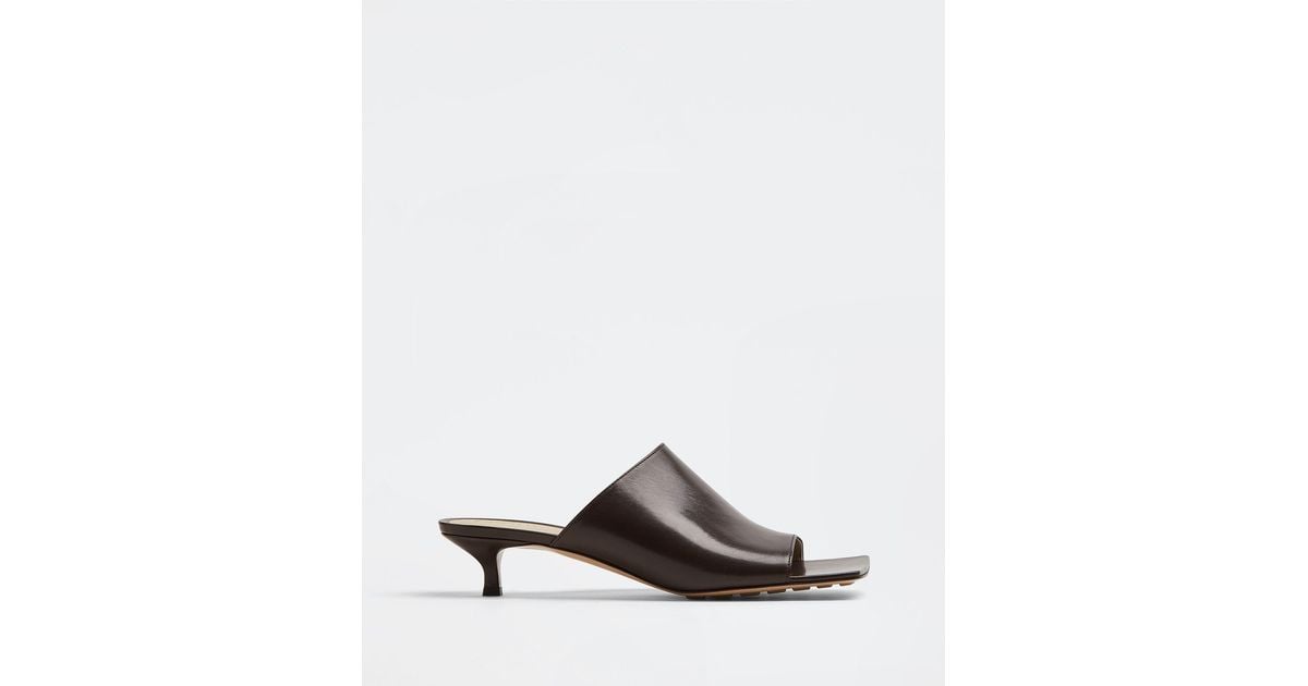 Bottega veneta square toe hotsell mules