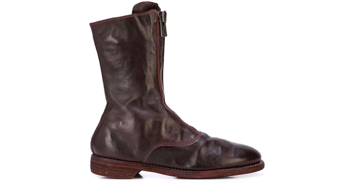 Guidi 310 Soft Horse Leather Boots in Brown | Lyst