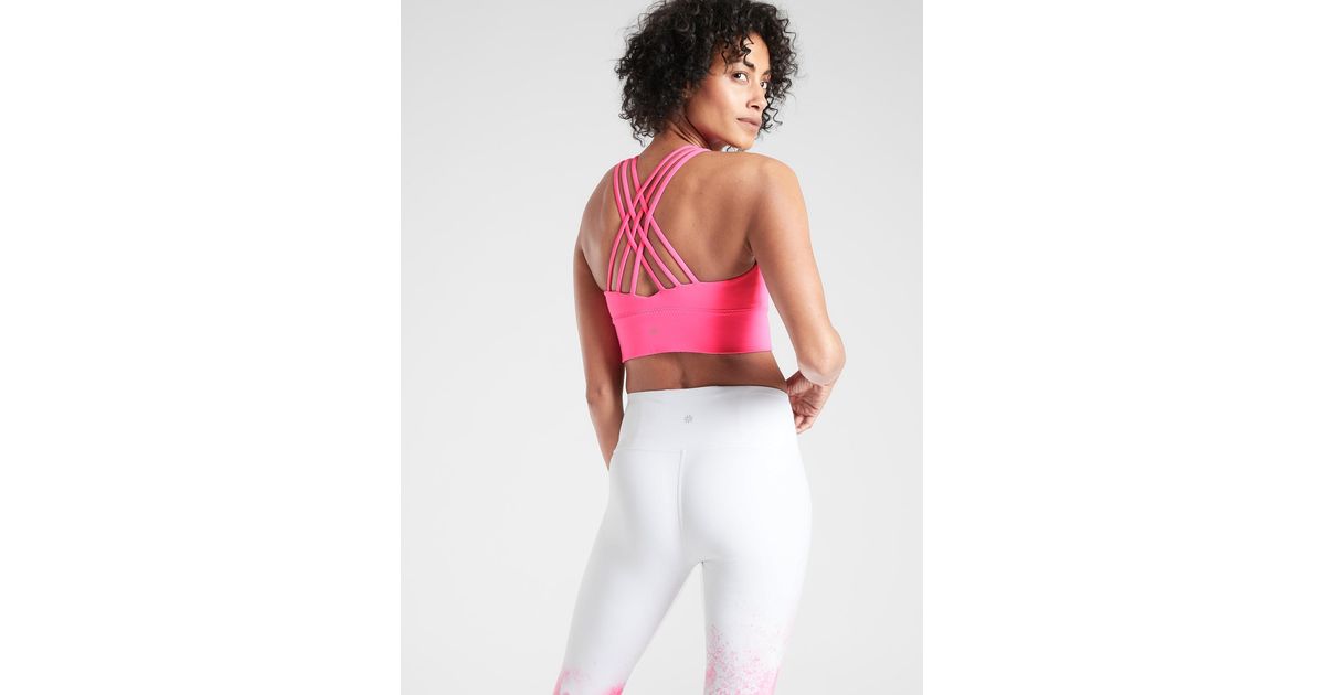 athleta longline bra