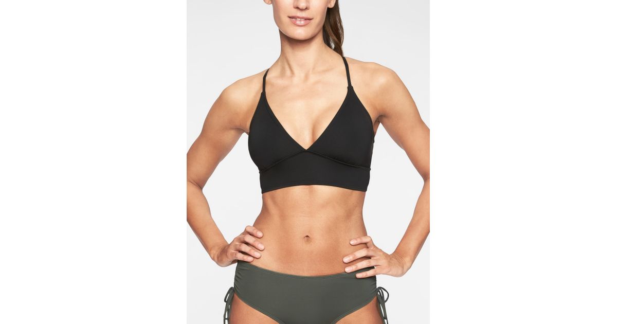 athleta strappy bikini top