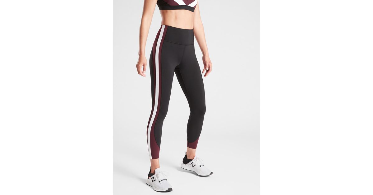 Details about   Athleta Tailwind Reflective 7/8 Tight in Supersonic BLACK SIZE S  #511175 T0404