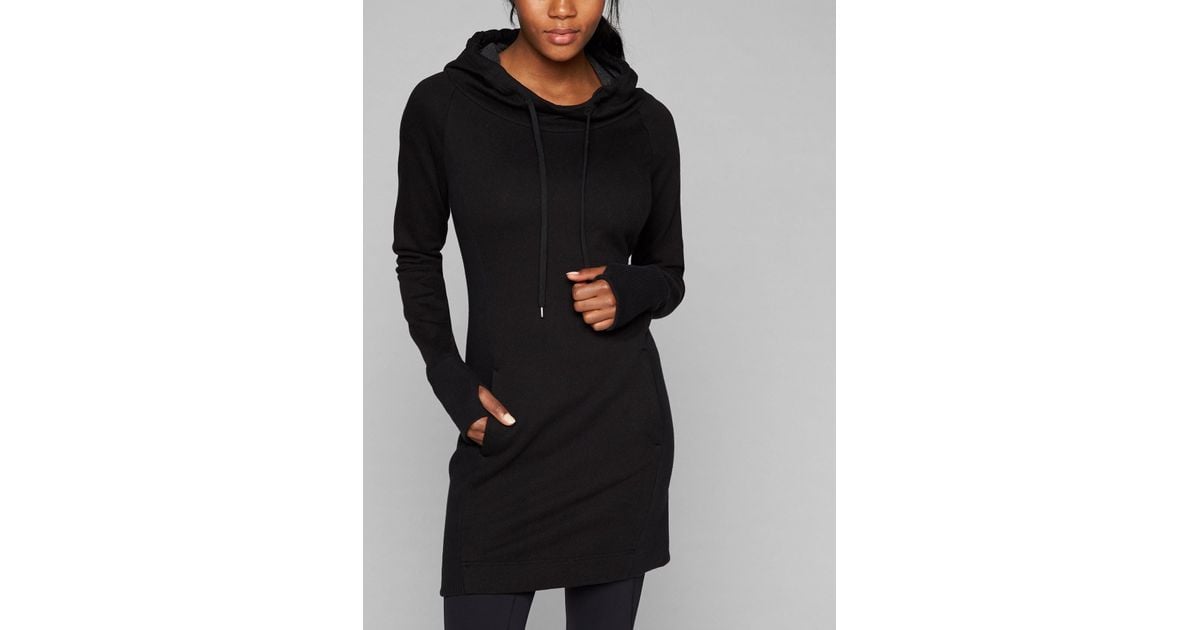 athleta hoodie dress