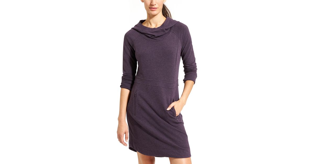 Athleta Cotton Power Down Dress in 