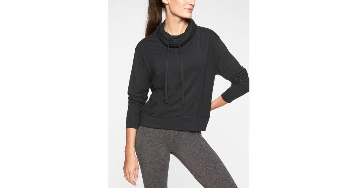 athleta cowl neck sweatshirt