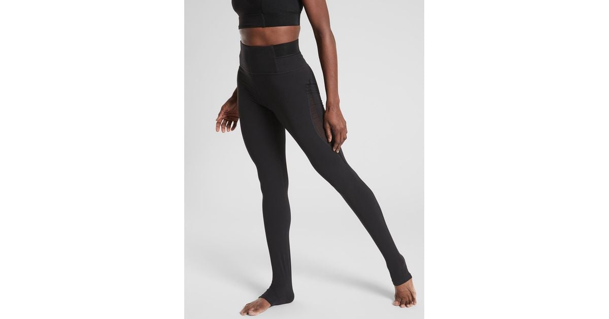 leggings with heel hole