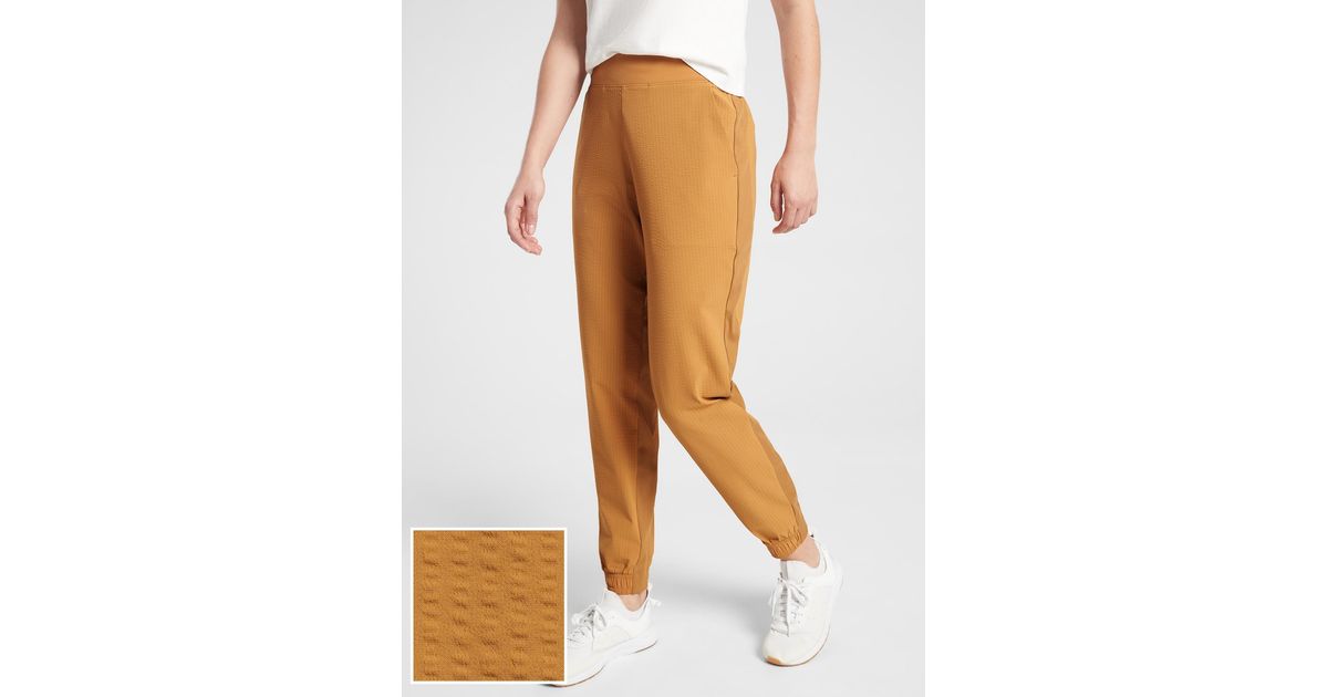 textured brooklyn jogger athleta