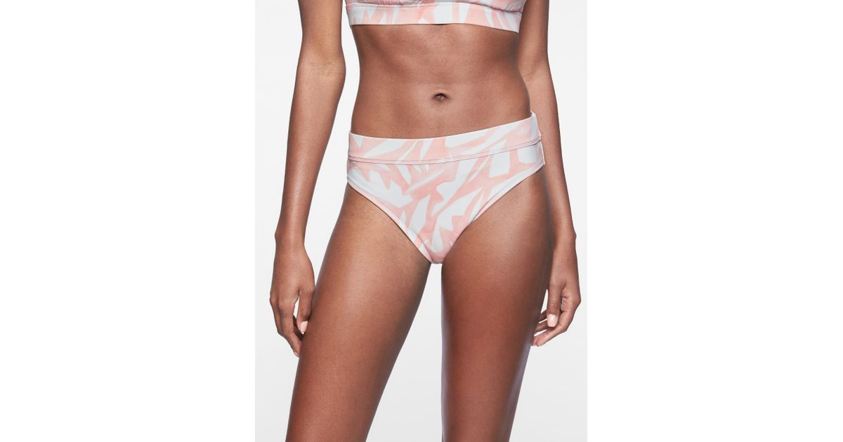 athleta high waisted bikini
