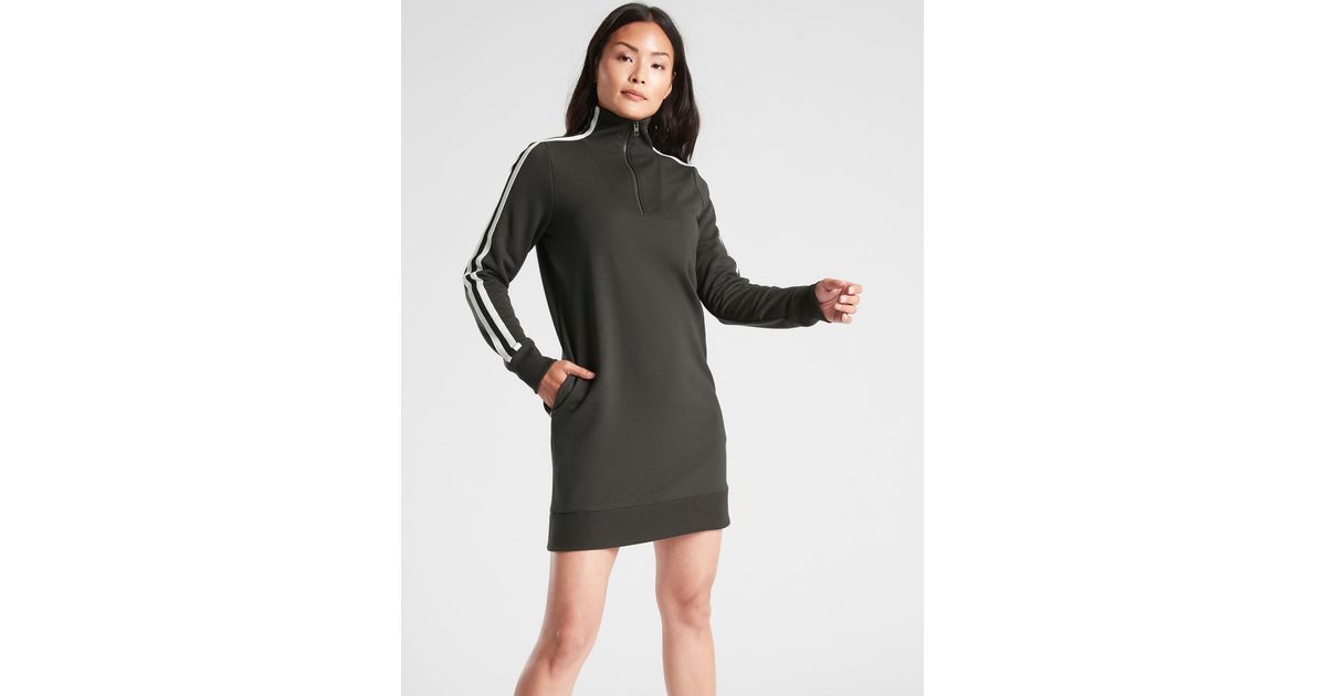 circa track sweatshirt dress