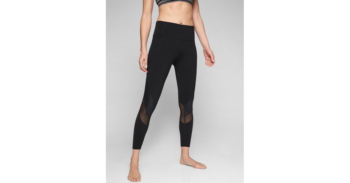 athleta mesh leggings