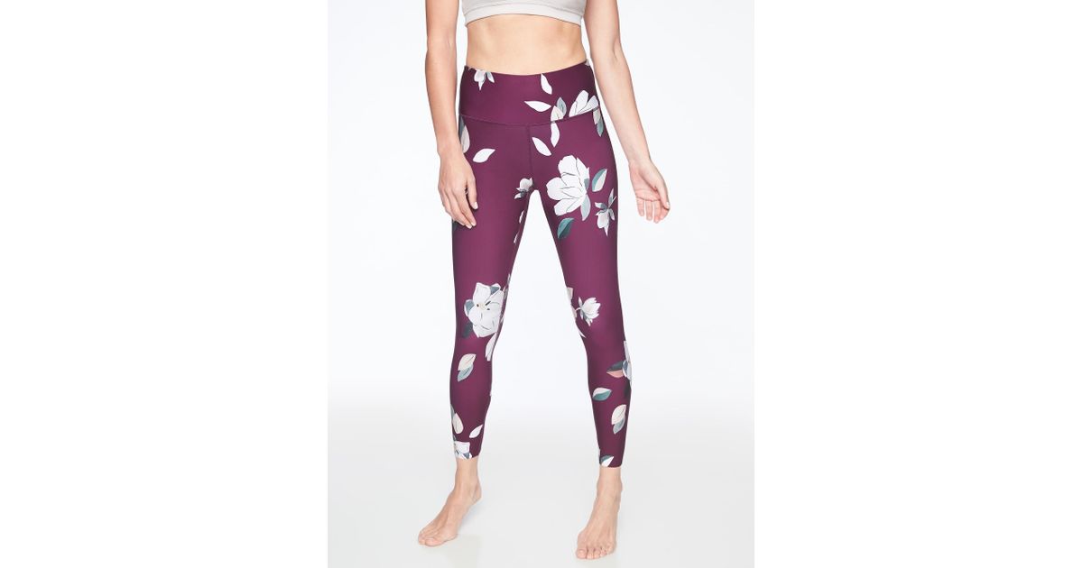 Athleta Maroon Leggings Clearance, 59 