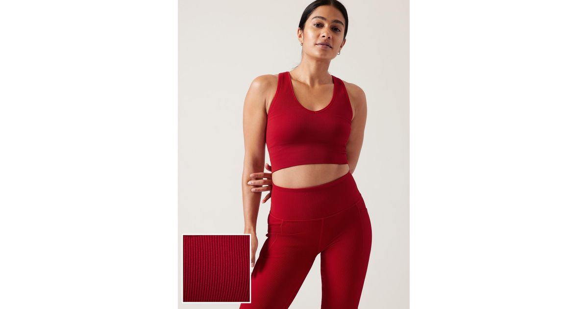 athleta aurora crop