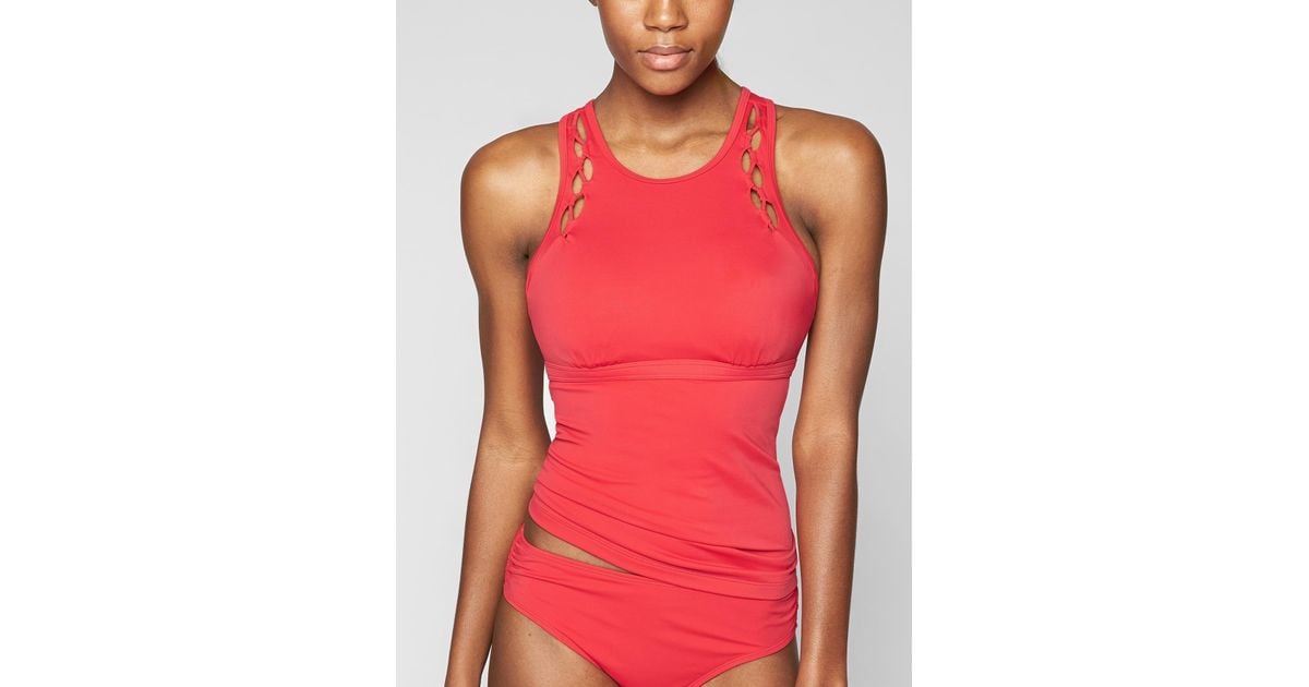 athleta high neck bra