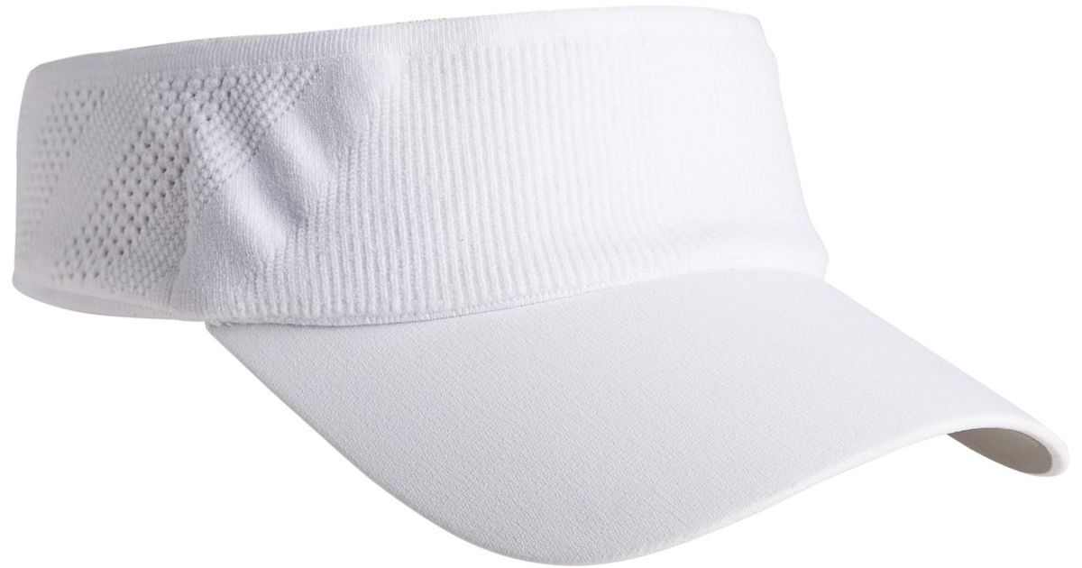 Athleta Seamless Train Visor in White 