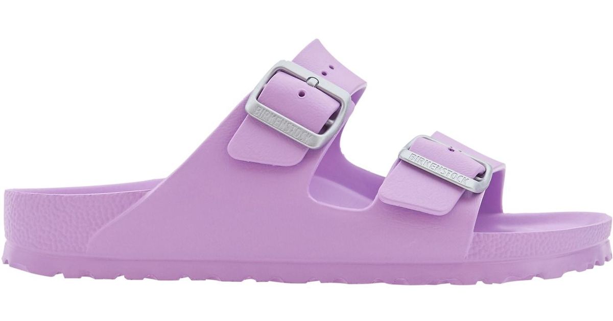 lavender birkenstocks eva