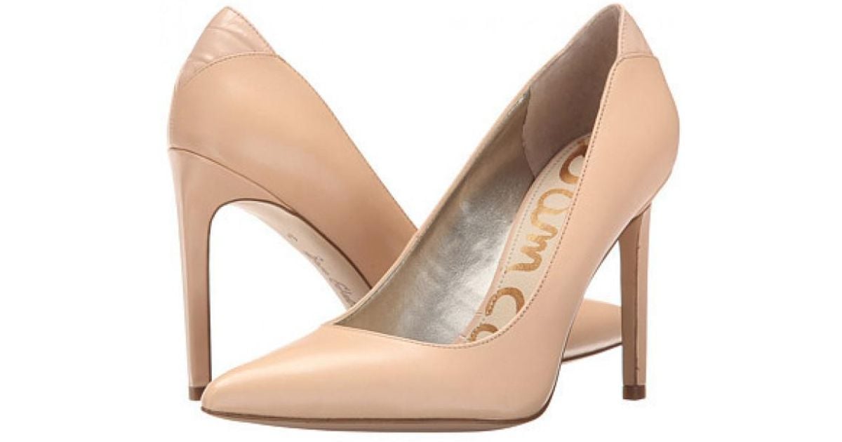 sam edelman nude heels