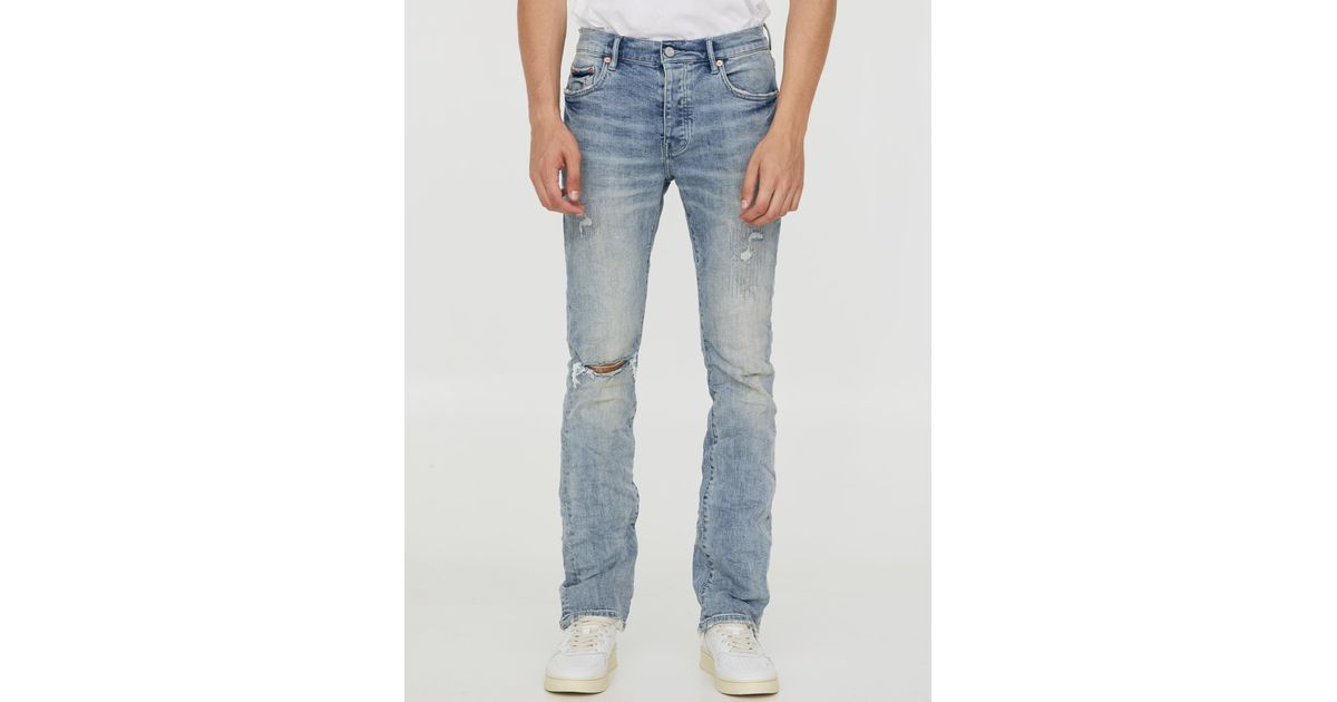 Purple Brand Light Denim Jeans in Blue for Men Lyst