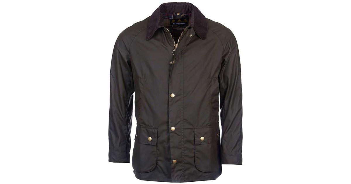 Barbour Corduroy Ashby Wax Jacket Olive in Green for Men Lyst