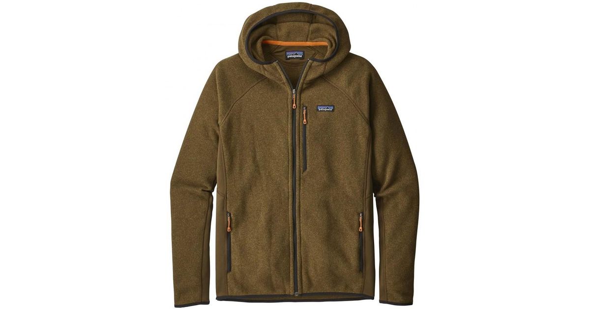 patagonia performance better sweater hoodie