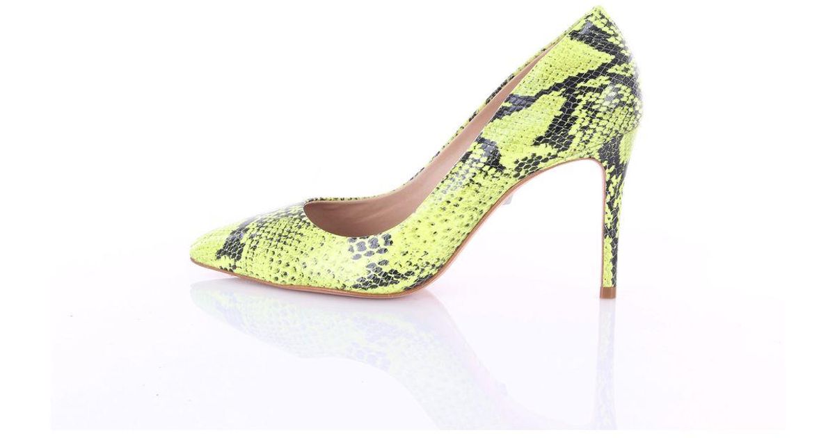schutz green heels