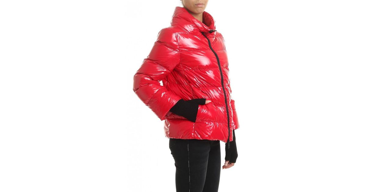 Herno Down Jacket in Red - Lyst