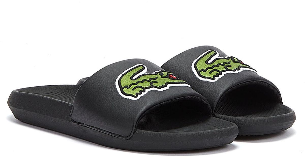 lacoste slide slippers