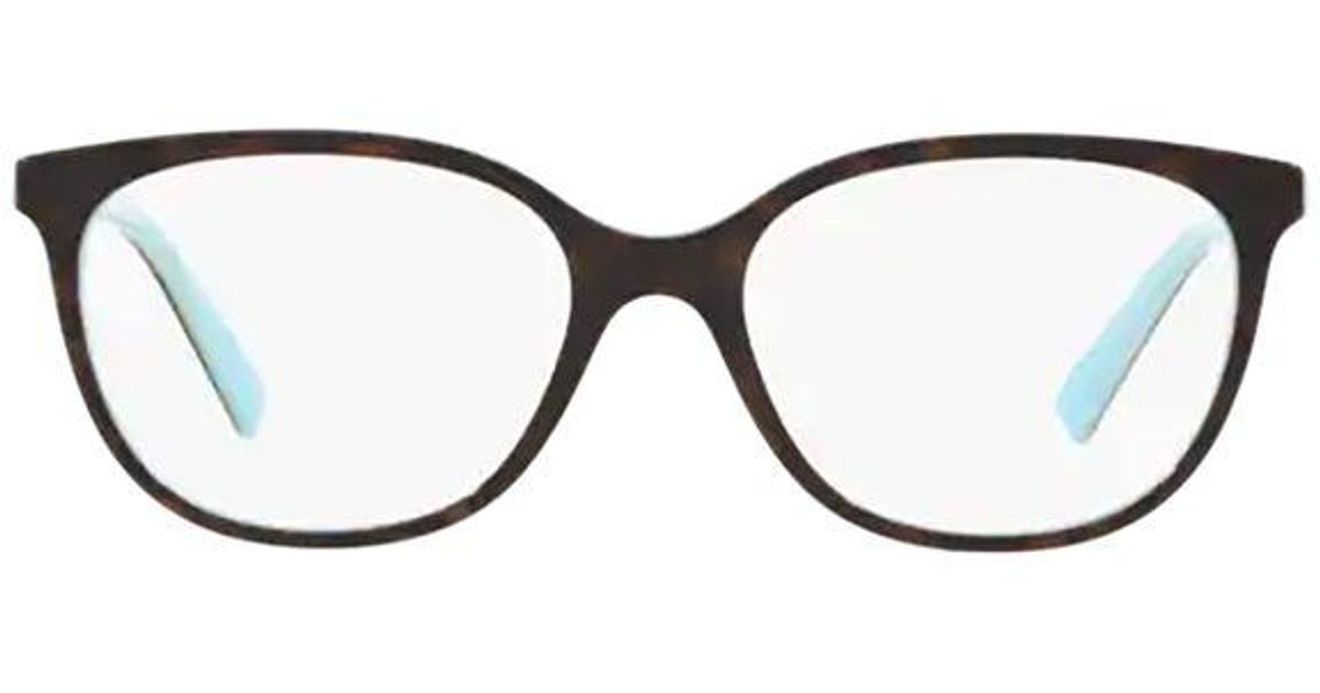 Tiffany & Co. Tf2168 Havana / Female Eyeglasses in Blue Lyst UK
